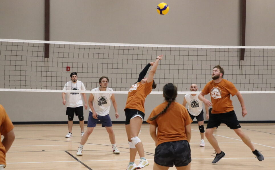 Indoor Volleyball At Community Fieldhouse